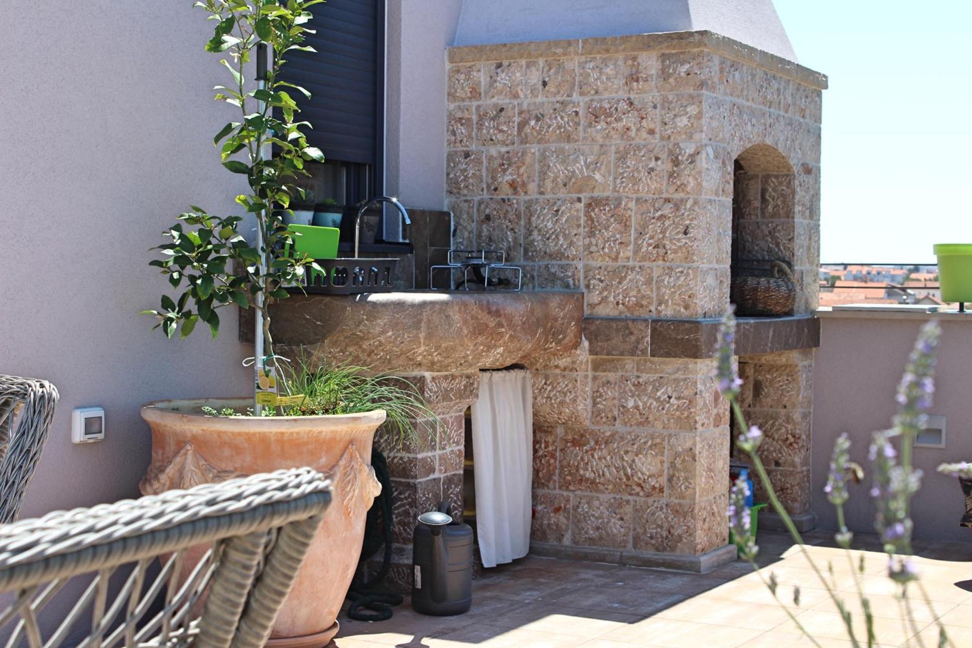 Apartment Garden Terrace Zadar Ngoại thất bức ảnh